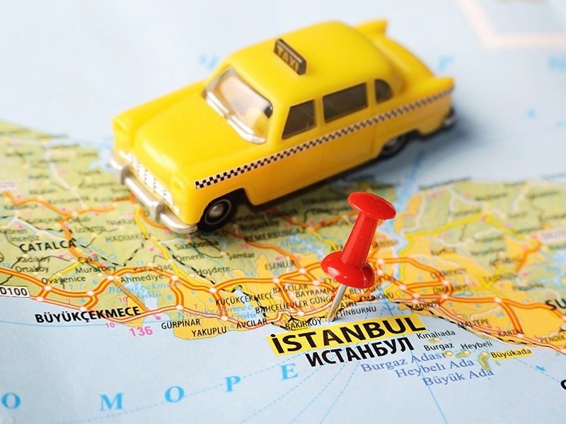 تاکسی اینترنتی معروف در ترکیه